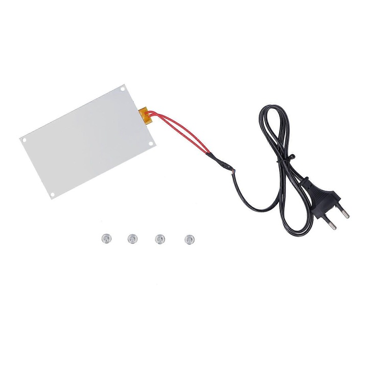 PTC fűtésű 600W-os forrasztólap, LED javító készlet, kis méretű, 220V