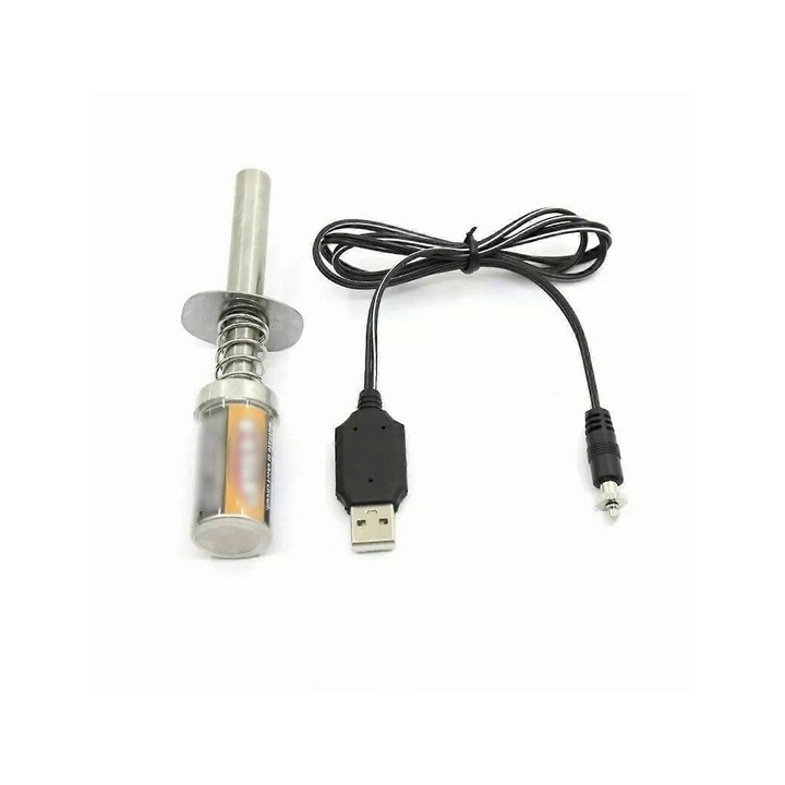 Starter cu Incarcator USB 1800mAh, Set pentru Masina RC Nitro NEWd2