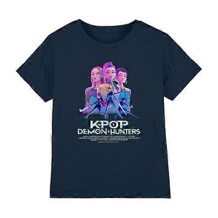 Gyerek póló, Huntrix, Tengerészkék