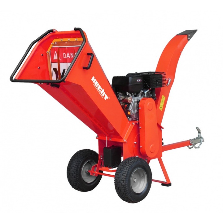 Tocator de crengi / resturi vegetale HECHT 6642, benzina 15 Cp, 420 cmc, diametru maxim lemn 10 cm