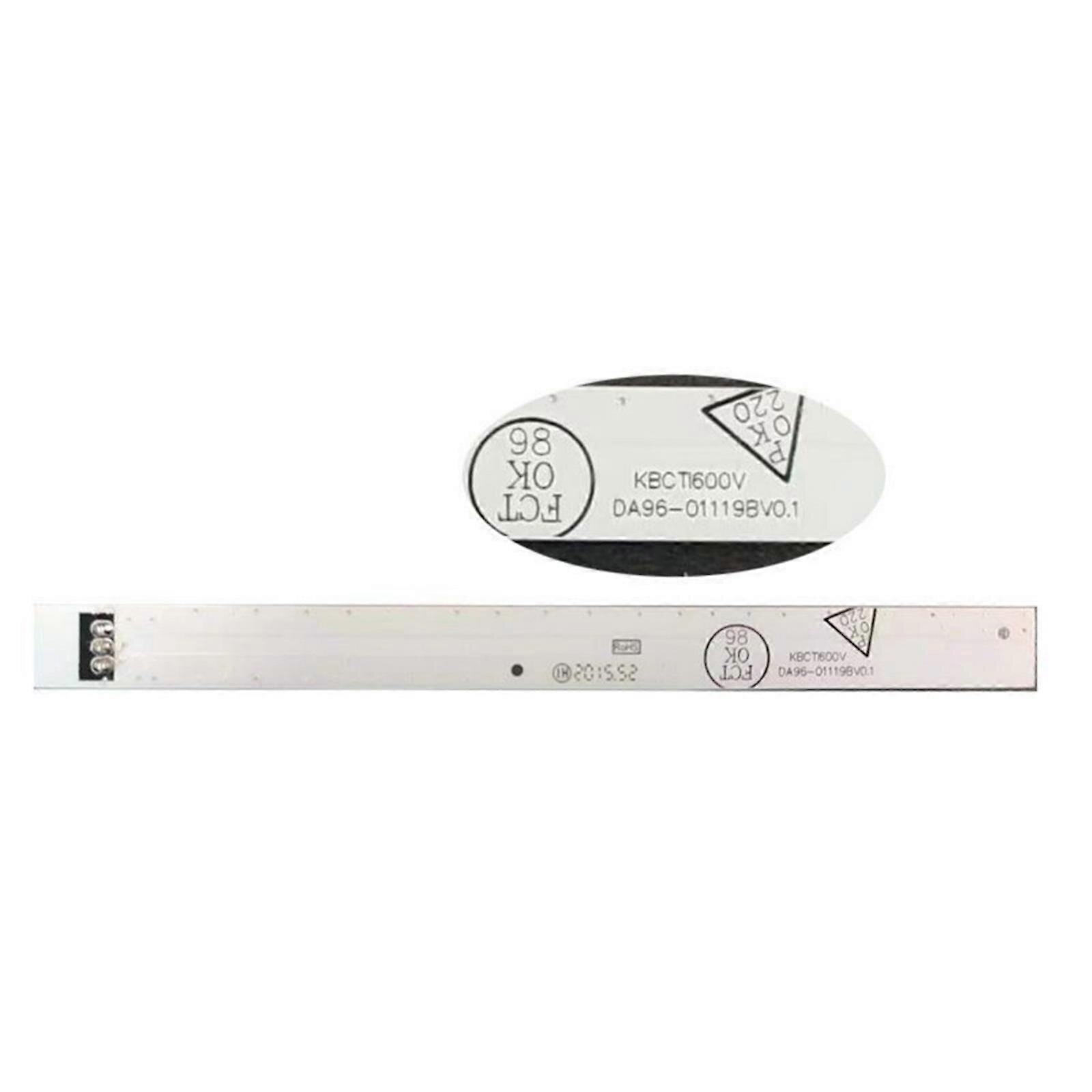 Banda LED pentru iluminat frigider, 12V, 15x1.2cm, set de 1 sau 2