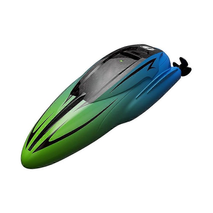 Barca cu telecomanda, 2.4G, 10.7x3.5x2.6cm, 11.5x3x2.5cm, 10.8x4.8x2.5cm, multicolor