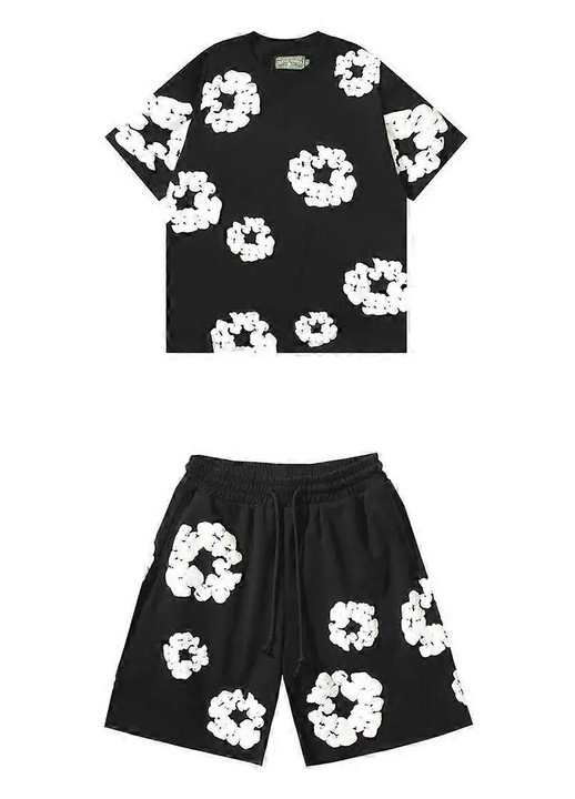 Férfi lifestyle melegítő, Poliészter, Fekete, M INTL