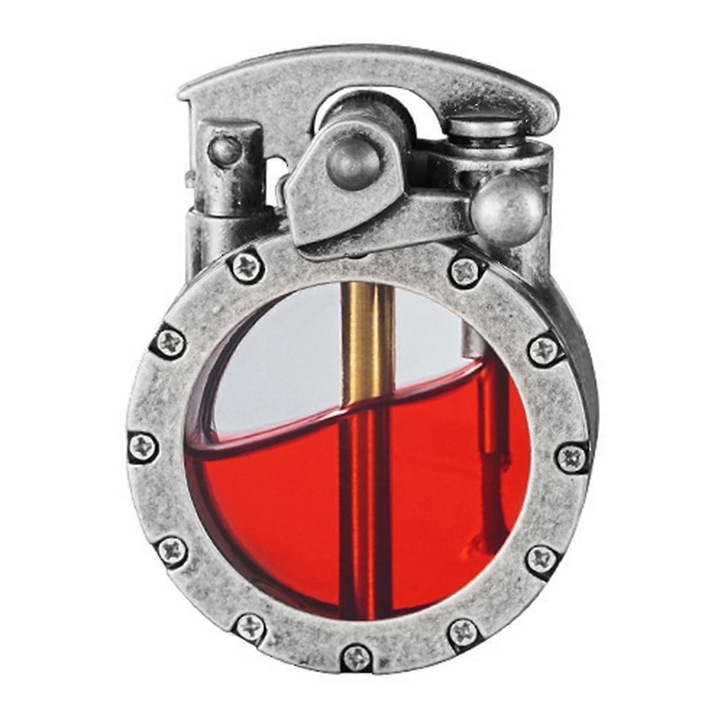 Bricheta retro transparenta, design vintage, material de calitate, 60x45x25mm