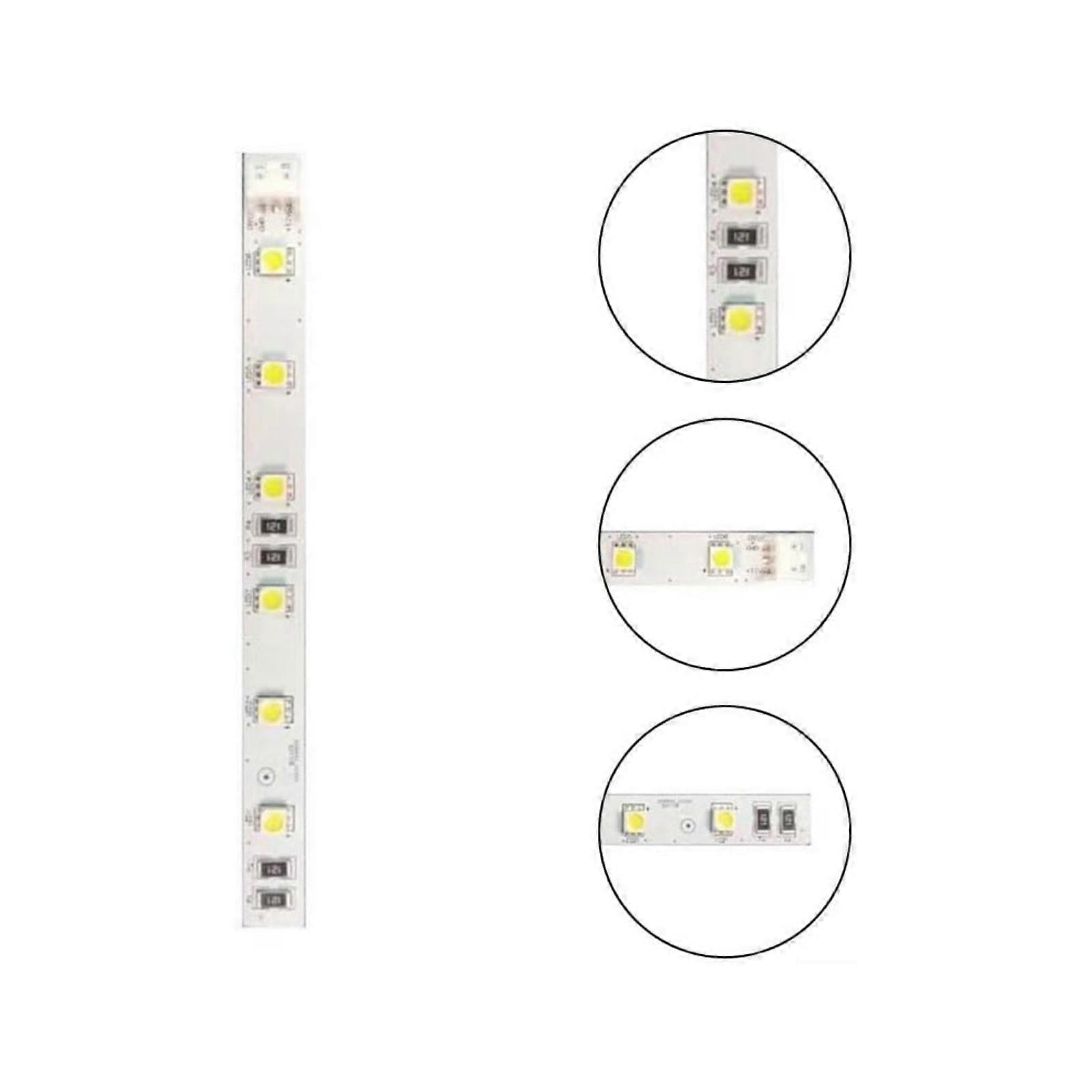 Banda LED pentru iluminat frigider, 12V, 15x1.2cm, set de 1 sau 2
