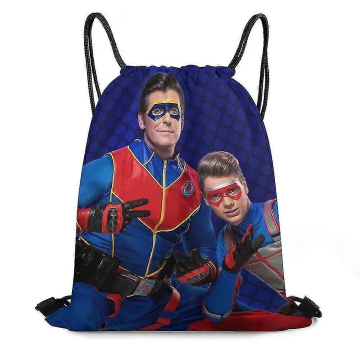 Sport hátizsák, 210D poliészter, húzózsinóros kivitel, vízálló, többszínű