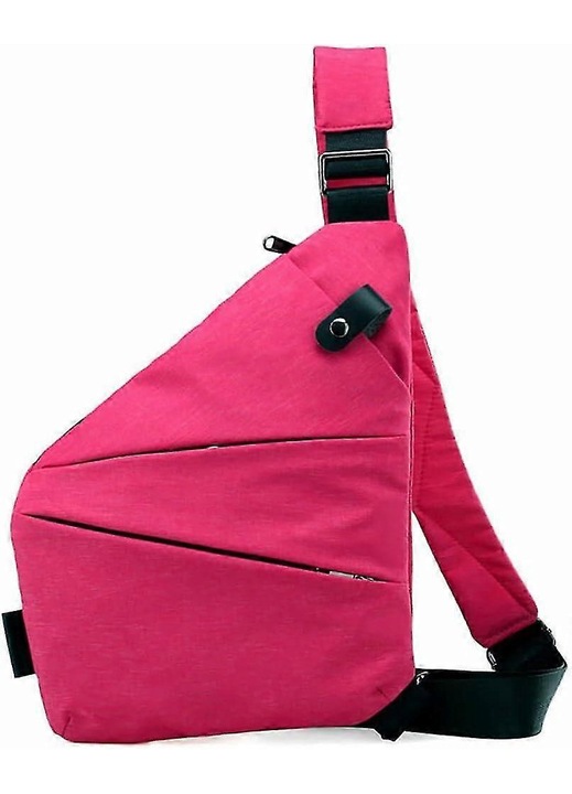 Lopásgátló sling táska, ergonomikus kialakítás, vízálló, multifunkcionális, kompakt méretek