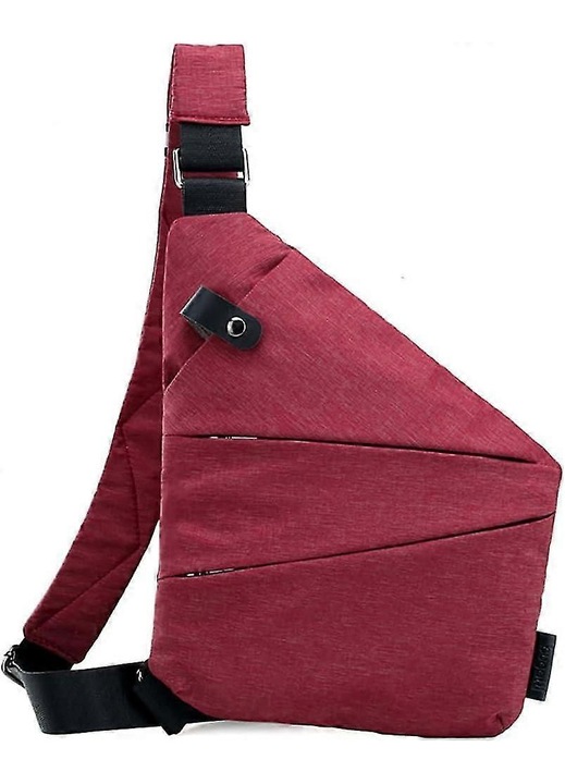 Lopásgátló sling táska, ergonomikus kialakítás, vízálló, multifunkcionális, kompakt méretek