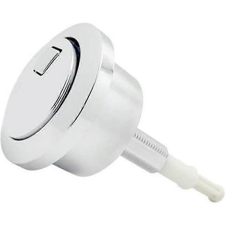 Buton de actionare dual Geberit Type 280, crom ABS, argintiu, set de 1 buc.