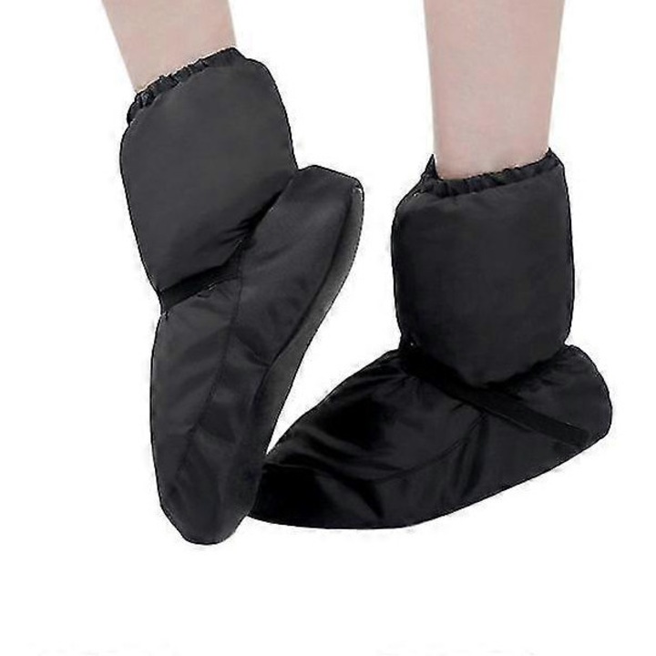 Pantofi dans, Textil, Negru