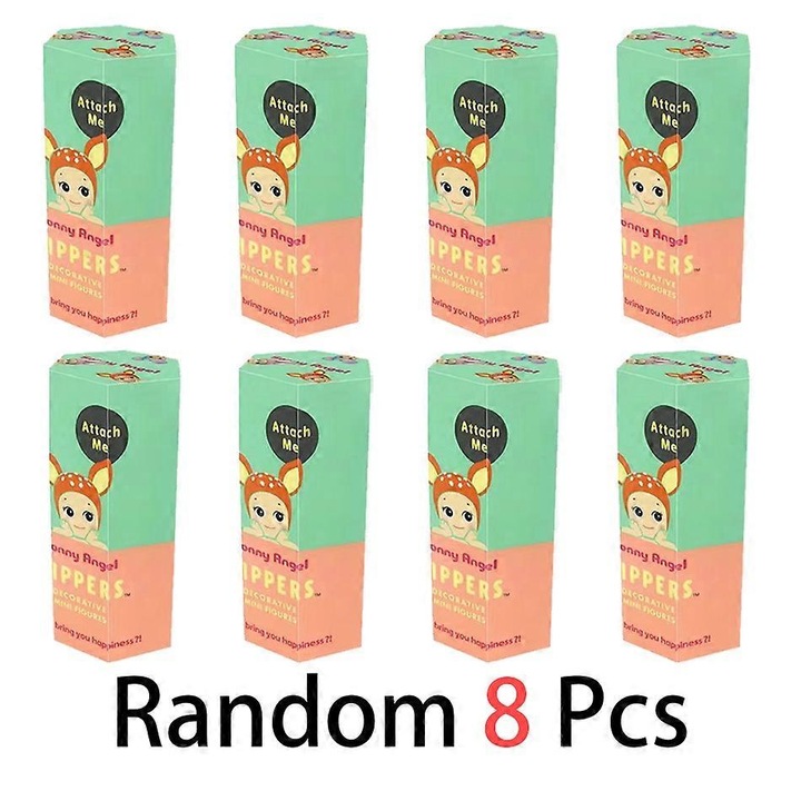 Комплект фигурки, Sonni Angel, 8см, PVC, многоцветен, 8 бр.