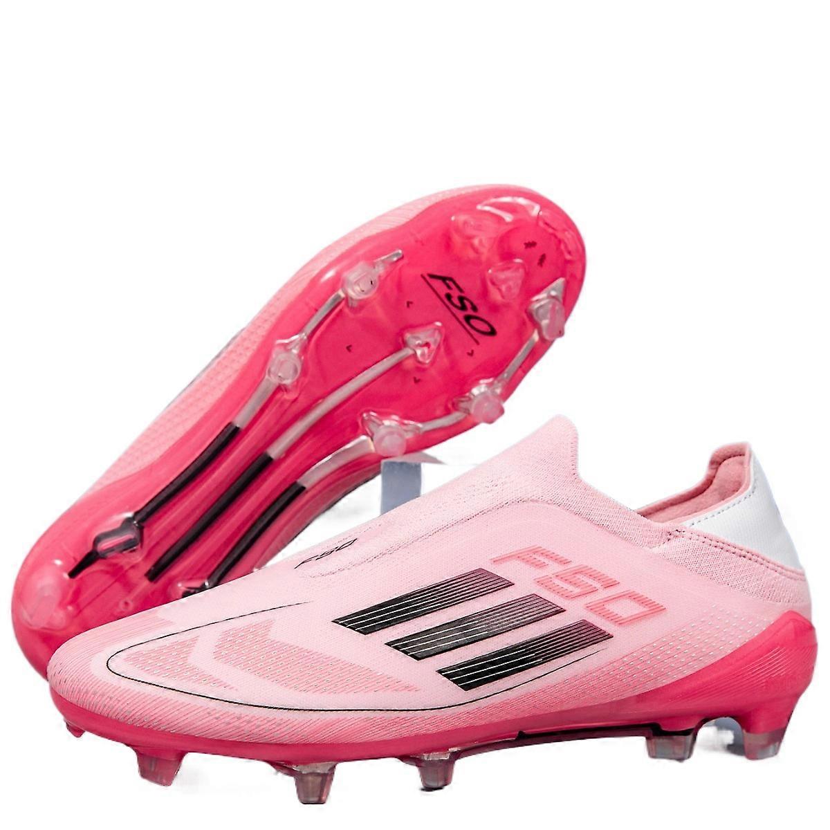 Ghete de fotbal, AG, crampoane lungi, roz, material premium, pentru ...