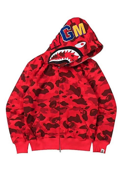 Női pulóver, Pamut/Poliészter, Piros