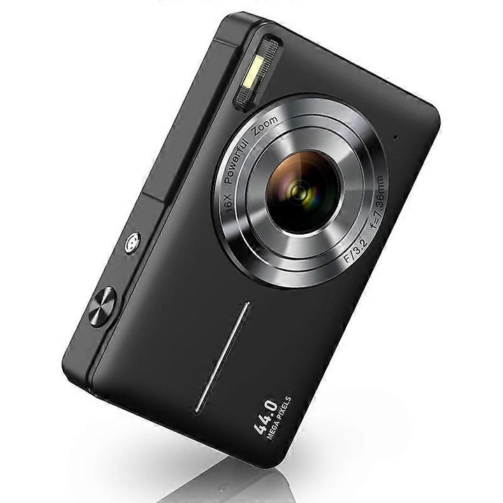 Camera digitala HD 44MP DC403, zoom 16x, 1920x1080p, neagra