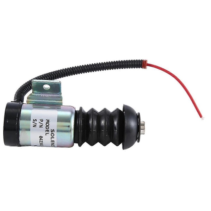 Supapa solenoid de oprire 12V, 1 bucata, metal, pentru motoare Deutz 912 913 914