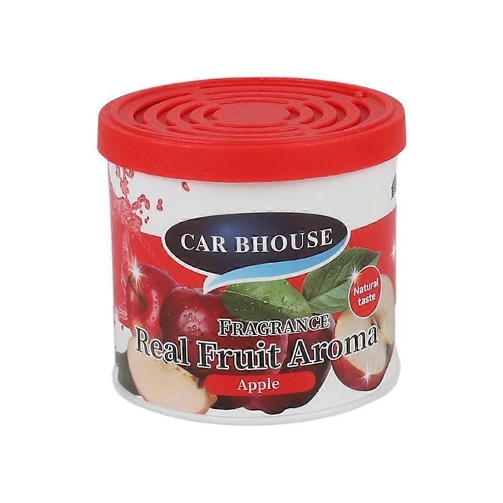 Szilárd autóillatosító, citrom illat, rögzíthető kialakítás, dezodoráló hatás, 100g