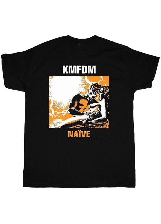 Tricou Naive Album, dupla varrású pamut, többszínű, Többszínű