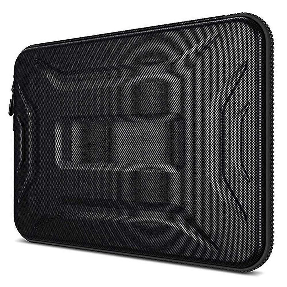 Geanta laptop 16 inch, impermeabila, dura, neagra, 410x300x30mm