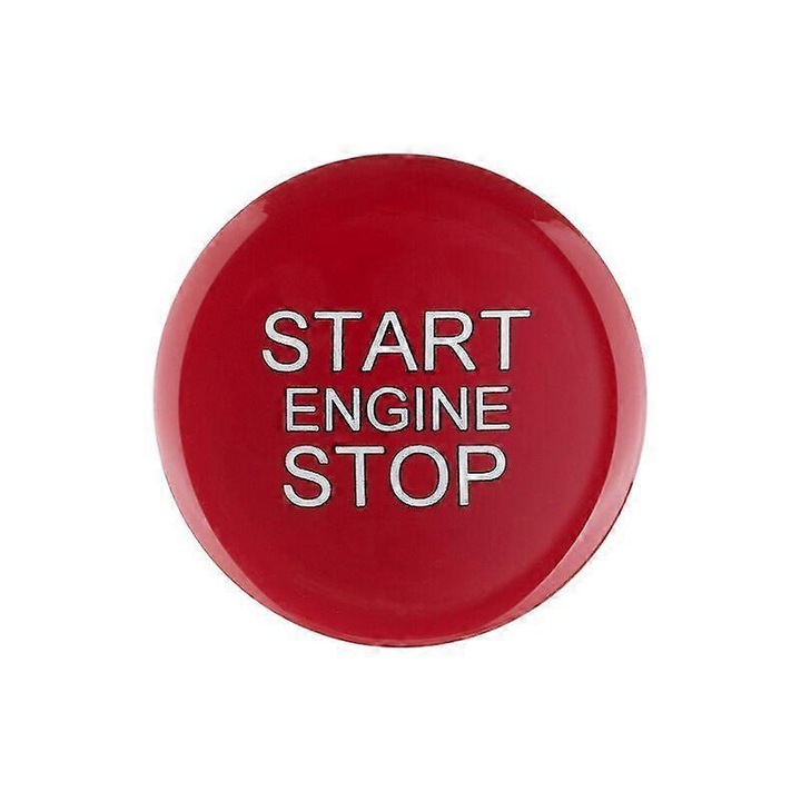 Buton de pornire cu un singur buton pentru Alfa Romeo Giulia Stelvio, modificare interioara, rosu