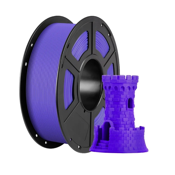 Filament PLA, 20kg, Violet Opulence, material ecologic, calitate de imprimare excelenta