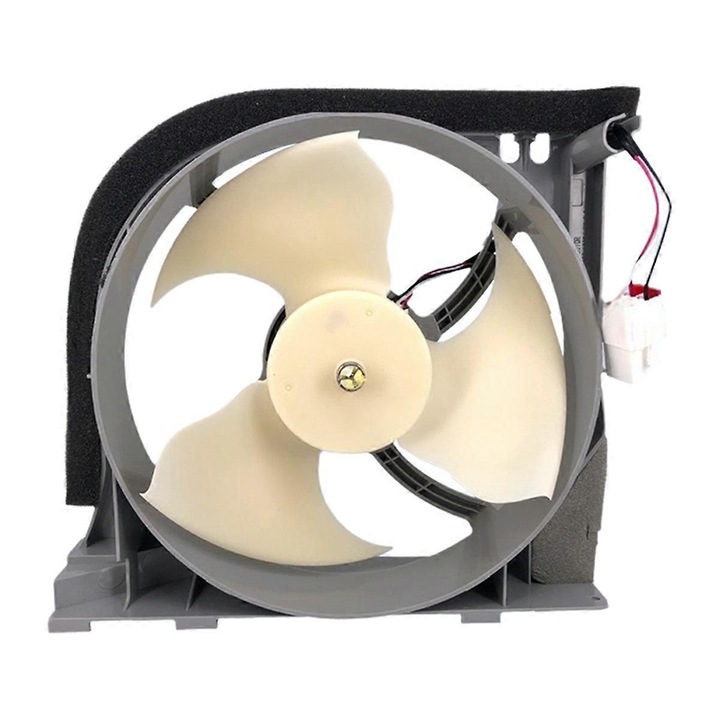 Kondenzátor ventilátor motor Samsung hűtőszekrényhez, DA31-00340A RMF002ASSA, 12V, komplett készlet ventilátorlapáttal