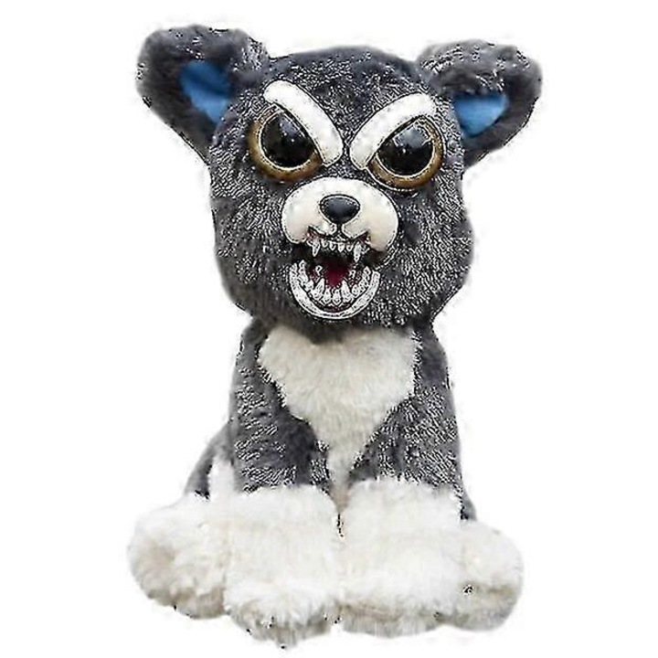 Jucarie de plus, Dragon furios, 20cm, multicolor, pentru copii