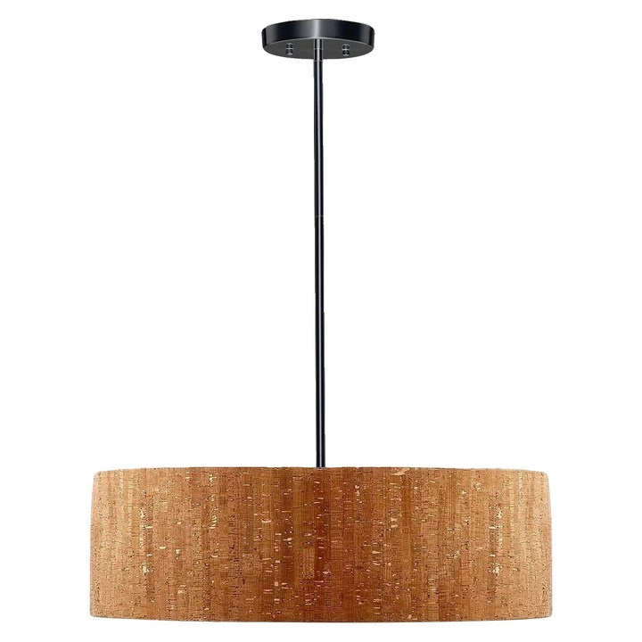 Lustra moderna, 3 surse de lumina, culoare lemn, 10x15m