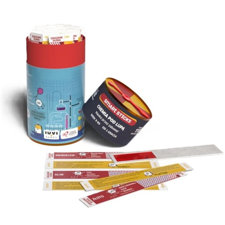 Joc educativ, IUVI Games, Chemia pod lupa, 60 tabliczek, set