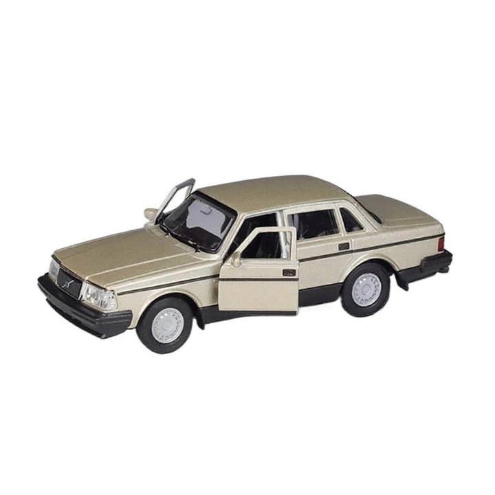 Miniatűr modell 1:36 Volvo 240 Gl, Klasszikus jármű, Fém diecast autó készlet