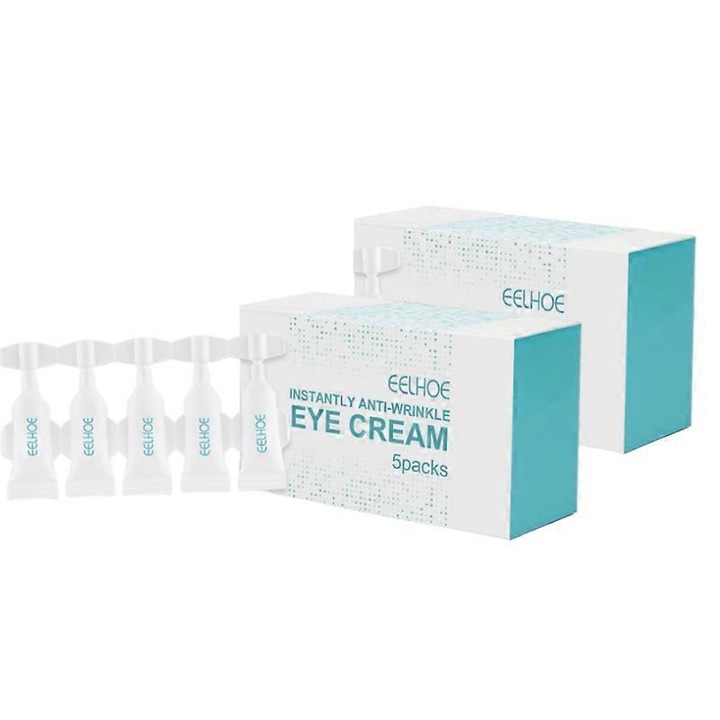 Szemránckrém, 5 darab/doboz, Eelhoe, hidratálás, rugalmasság javítása, 39g, 2 dobozos szett
