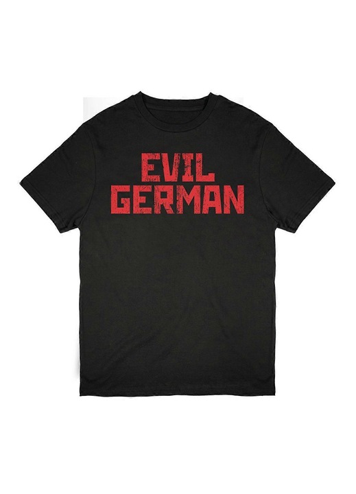 Gonosz német póló férfiaknak, Fekete