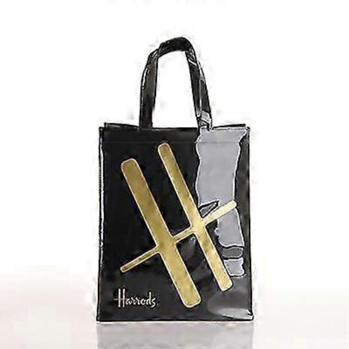 Чанта за рамо за жени, многоцветна, водоустойчива, от PVC, със затваряне с цип, размер М