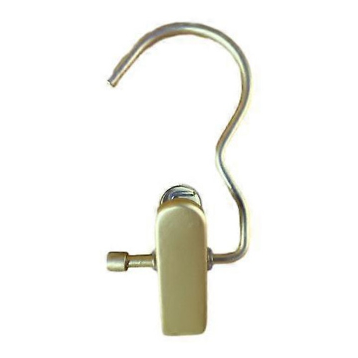 Clips metalice pentru uscat rufe, set 6 bucati, utilizare versatila, 1.7x11.5cm, aurie