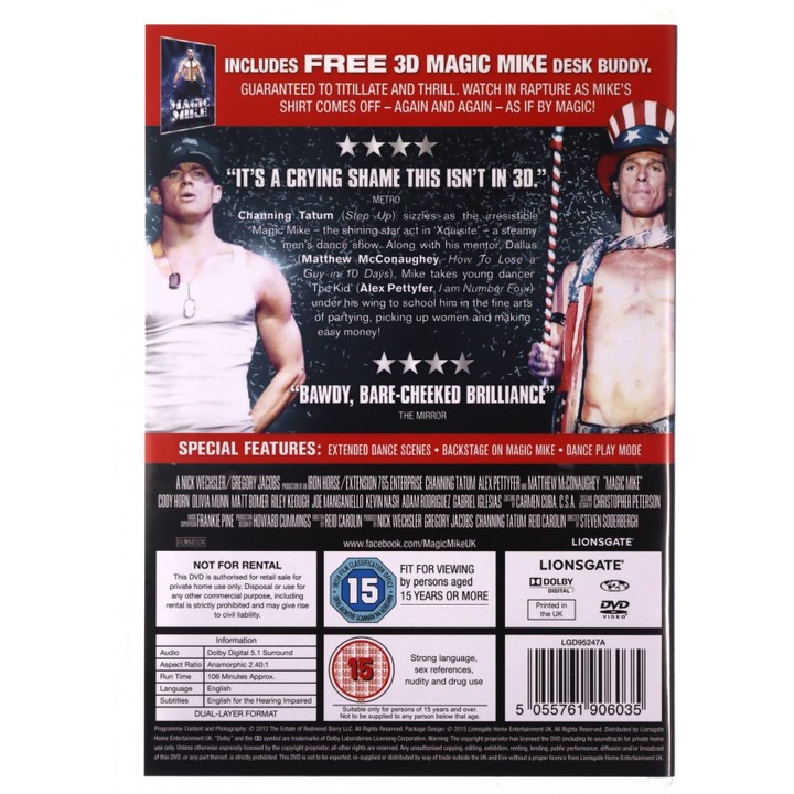 Magic Mike [DVD] - eMAG.ro