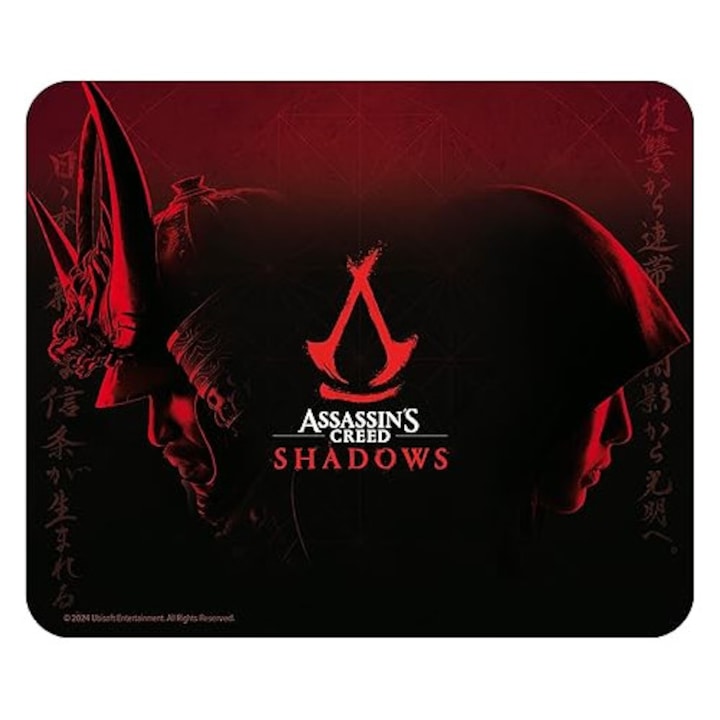 Гъвкава подложка за мишка Shadows Yasuke & Naoe, ASSASSIN'S CREED