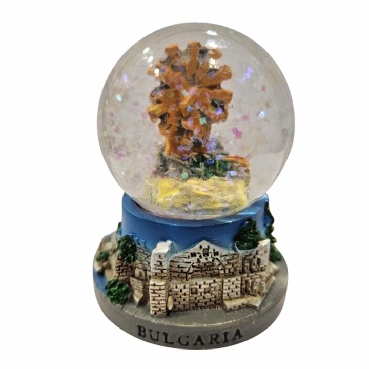 Prespapier Moară, Nesebăr/ Bulgaria, Sticlă/ceramică, 7x5 cm