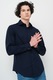 CALVIN KLEIN, Стандартна риза, Тъмносин, 37