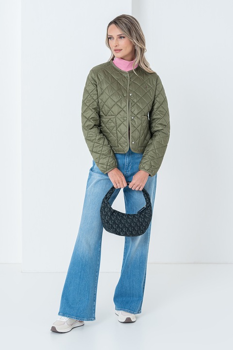 Tommy Hilfiger, Steppelt dzseki zsebekkel, Olívazöld