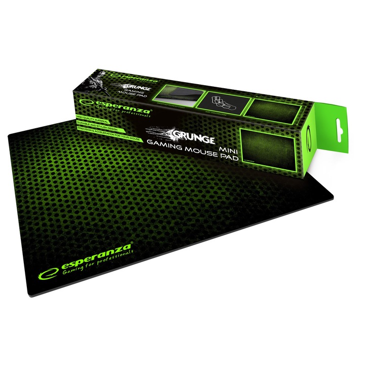 Mousepad gaming Luka Grunge Mini, 250x200x2mm, antiderapant