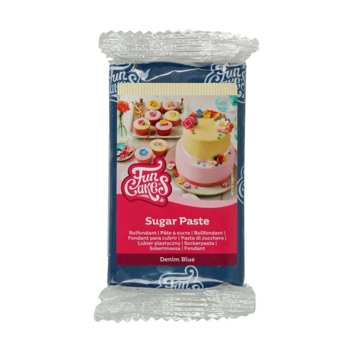 FunCakes fondant, farmerkék, 250g