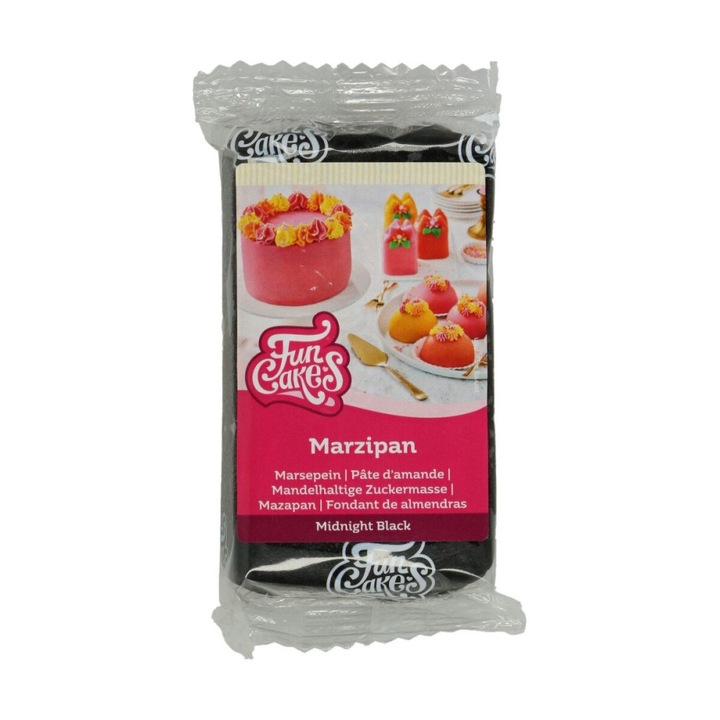 Funcakes marcipán, éjfekete, 250g