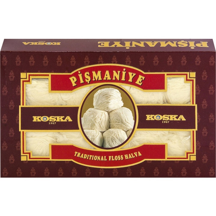 Koska Pismaniye török vattacukor, angyalhaj, vaníliás, 250g