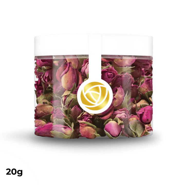 ROSIE ROSE szárított rózsabimbó, vintage rózsaszín, 20g