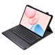 Husa tabletă Gigapack, tip stand, aspect piele, flip, tastatură Bluetooth, suport de birou, QWERTY, limbă engleză, negru, compatibil cu: Honor Pad 10 WIFI / Pad 10 5G