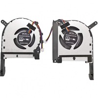 Set de 2 ventilatoare de racire pentru laptop pentru ASUS TUF Gaming FX505, FX705, FX86 - racitoare CPU si GPU, placute termice, pentru jocuri, streaming, lucru de performanta.Compatibil cu modelele DYNA, CELES, NARAKI.Reduce temperatura, imbunatateste st