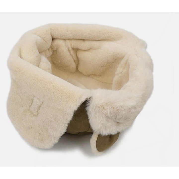 Ultra-meleg sapka maci fülekkel, puha polár béléssel, állítható méret 53-59 cm, imádnivaló és sokoldalú kiegészítő őszre-télre