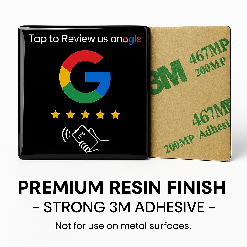 Sticker Google Review Epoxy Neosimply: Smart Tap NFC pentru recenzii ...