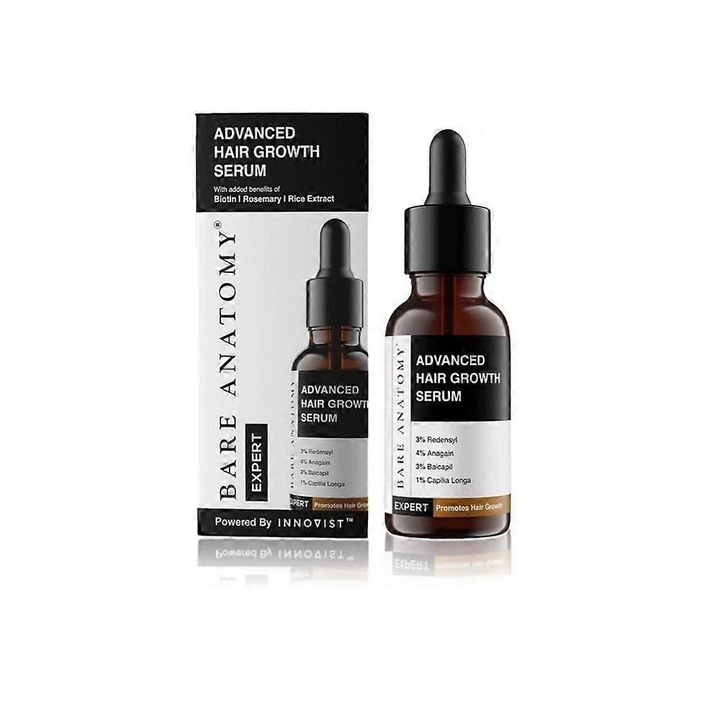 Serum pentru cresterea parului, 30ml, tratament non-gras, imbunatatire densitate, set 1 bucata