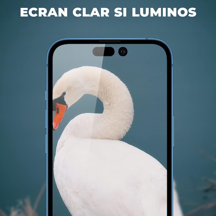 Folie Sticla pentru iPhone 17 Pro Daden MaxProtection, Full Cover, Protectie Profesionala, Ultra Rezistenta, Calitate Premium, Margini negre