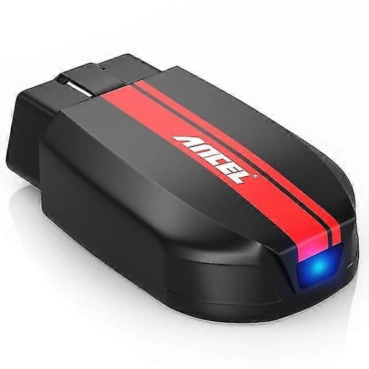 Tester auto Ancel BD200 OBD2 Bluetooth 5.0, cititor coduri, testare baterie, diagnosticare auto